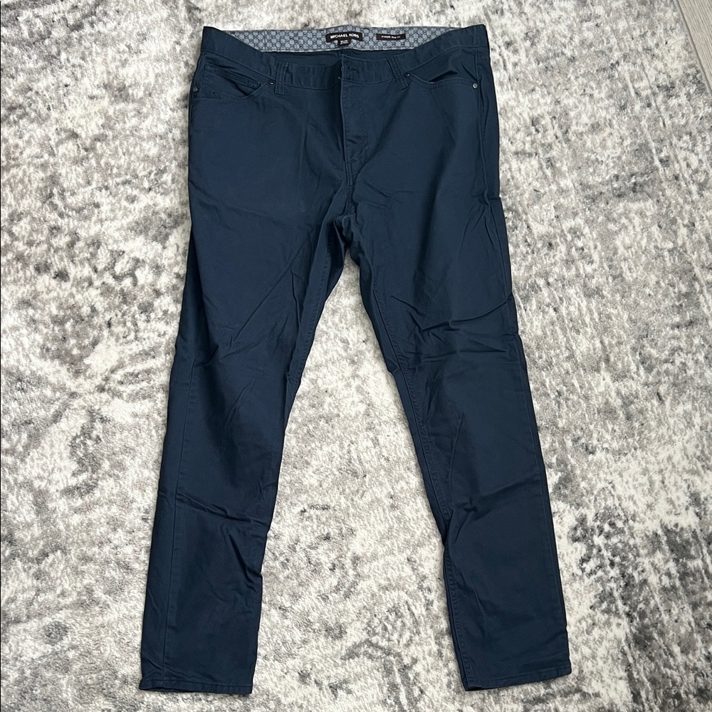 Michael Kors Dark Blue Chinos